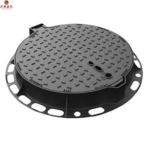 [Hot Item] EN124 B125 Round Manhole Cover and Frame/Grating/Ductile Iron Manhole Cover/Access Cover/Casting Parts/Drainage/Kerb Gully/Sewage/Waste Water/Trench/Hydrant