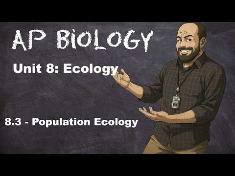AP Bio Unit 8 – Topic 8.3 – Population Ecology