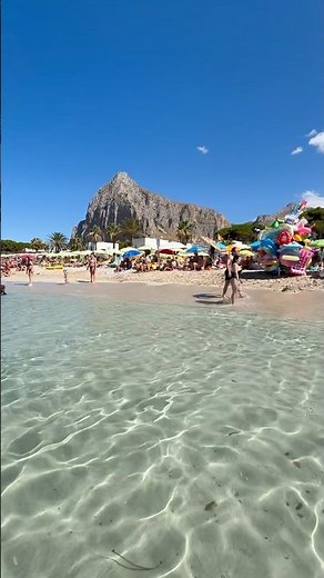 🏖️ Spiaggia di San Vito Lo Capo | White Sand & Crystal Clear Waters in Sicily 🇮🇹
