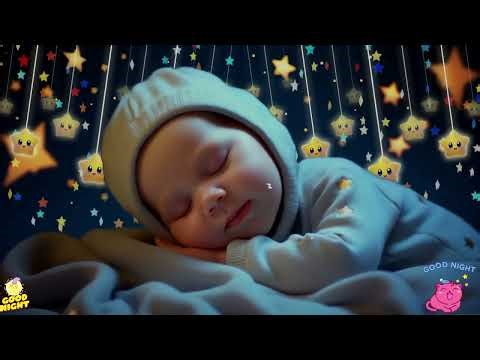Baby Sleep Music🌙Put Baby into Deep Sleep Fast💫Deep Sleep & Calm Night 💖Mozart & Brahms Lullabies