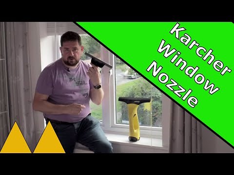 Karcher steam cleaner window nozzle, should i get one? Is there a better way?