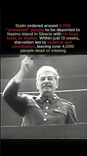 Stalin’s Island of Death #ww2