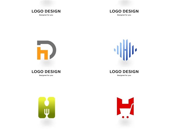 字母H的奇妙变换：创意LOGO设计秀
