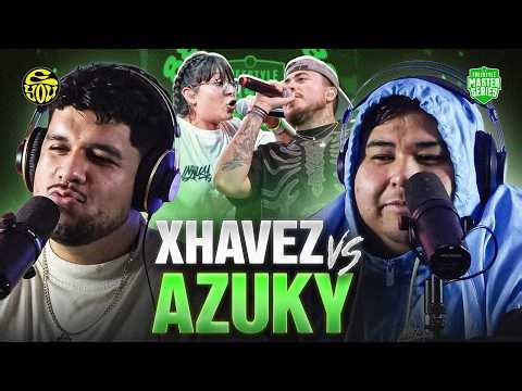 AZUKY GETS BACK AT XHAVEZ AND DENIES THE NOTAZUKY - Reaction to FMS MEXICO - EYOU TV
