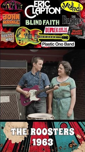Eric Clapton: The Roosters 1963
