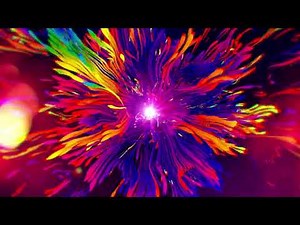 30-Minute Hypnotic Color Explosion Loop | Trippy Visuals & Psychedelic Animation in HD