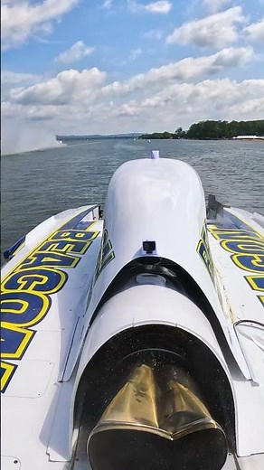 Intense Hydroplane Race Crash 🎬 #Shorts #POV