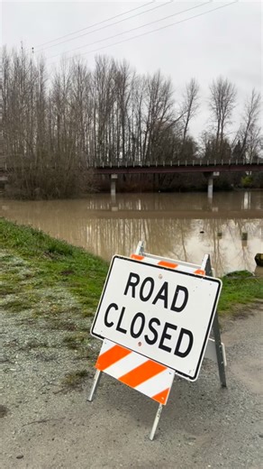 La Conner Community News | Flooding this morning at the Conway bridge. Officials plan to close the roads into Fir Island to locals only by noon today as historic... | Instagram