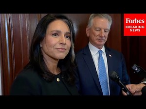 BREAKING NEWS: Tulsi Gabbard Speaks To Reporters About Recent Talk With Trump, Meeting With Dems