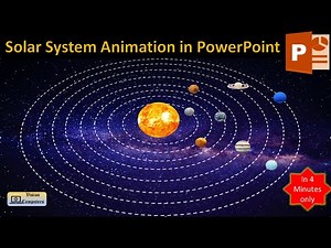 Solar system in PowerPoint 😍|| Solar animation with simple steps #powerpoint #solarsystem #animation