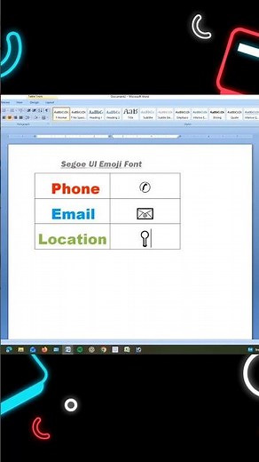 3 Emoji Symbol 🔍⚡Shortcut Key's ✨in Ms Word For Computer & Laptop 💻 #computer #shorts #laptop ⚠️