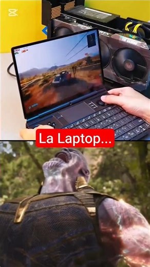 External GPU vs Laptop Alone – The Difference is INSANE 😱 #gaming #comparison #rtx