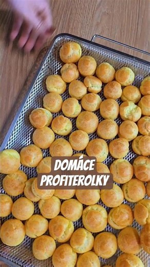 Recept na domáce profiterolky