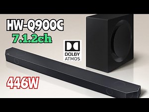 Samsung Q-series HW-Q900C 7.1.2ch Wireless Dolby Atmos Soundbar (2023) | Overview!🔥💯
