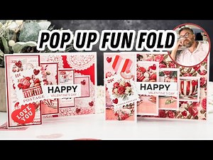 Pop Up Block Fun Fold Card for Valentine’s Day | Step-by-Step Cardmaking Tutorial