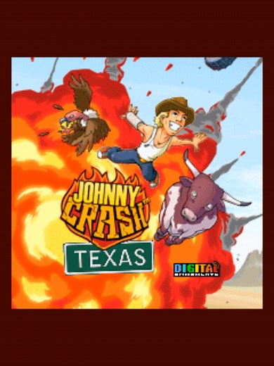 Johnny Crash Stuntman - Texas JAVA Game