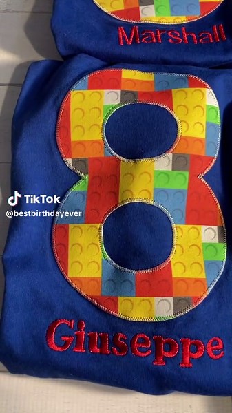 Lego Shirts with Names for Your Special Occasion