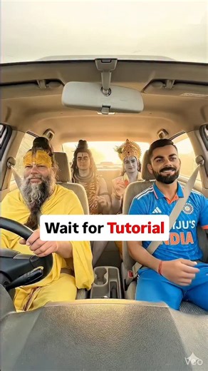Aniket Zade | AI Tools on Instagram: "How to create a Viral Gods driving car trending reel using AI 🔥 Create viral god SUV driving videos using Al, cinematic SUV reels, divine car animation, realistic motion, trending reels, viral editing tips [god suv video, ai car animation, viral suv reels, cinematic car edit, ai gods video, viral gods reel, ai car driving, hindu gods ai, gods driving car trending reel, ai cinematic reel, ai shorts video, ai animation, viral ai reels, ai content creator, ai