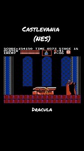 Castlevania (NES) - Dracula boss fight #retrogaming #nostalgia #nesgames | ReyOlrox