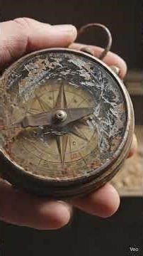 Restoring a Forgotten Rusted Compass After Years” ASMR