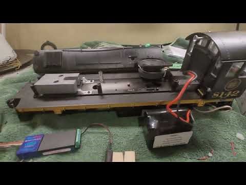 G Scale RailPro Installation In the CN Alco S4 Switcher PT 4 |Garden Railroad