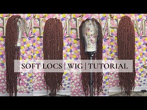 I Made a Full Soft Loc Wig BY HAND… Wait Until You See the Result!
