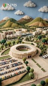 Campus vibes stitched with purpose, colour, and everyday energy at NIMS UNIVERSITY. #NIMSUniversity #CampusVibes #StudentLife #Purpose | NIMS University