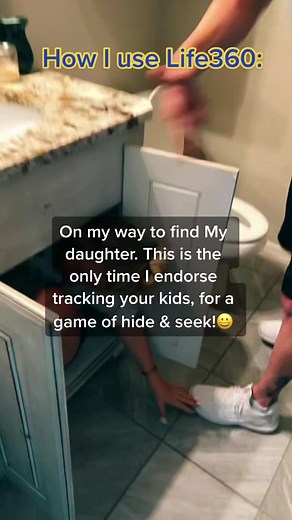 Here’s a Life360 hack you might not know 😉😂 #life360hacks #life360lovesyou #hideandseek