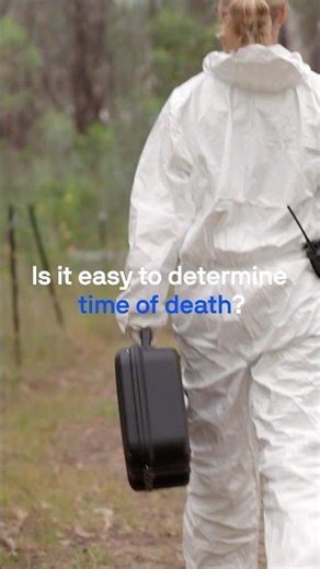 Pinpointing time of death #forensicscience #crimesceneinvestigation #uts #research #bodyfarm #csi