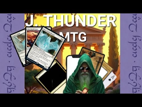J.THUNDER MTG, DECK BRANCO LIFELINK +1/+1.