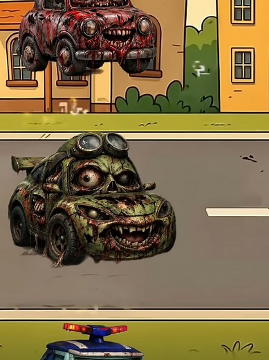 Sheriff Labrador Zombie World Parody Cartoon