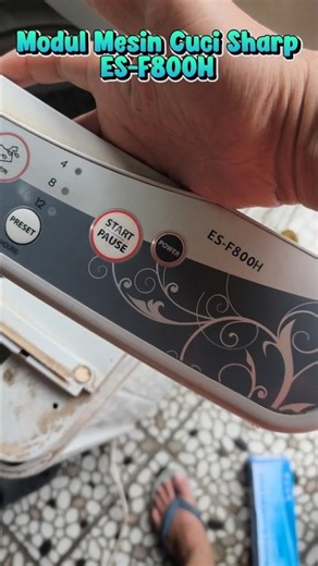 Sharp ES-F800H Washing Machine Module #washingmachinemodule #sharpesF800hmodule