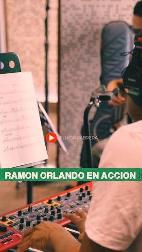 157K views · 3.5K reactions |  RAMÓN ORLANDO EN ACCIÓN  UNA LEYENDA DEL MERENGUE VIVA EN EL ESTUDIO Acompáñame a vivir desde adentro todo el proceso de creación de un merengue: desde la idea inicial, los arreglos, la grabación y la mezcla final. Un viaje musical junto a los mejores músicos y productores del país, mostrando paso a paso cómo nace el ritmo que define nuestra identidad: el merengue dominicano.  | Junior Cabrera | Facebook
