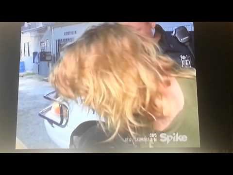 Cops - Lady goes berserk.