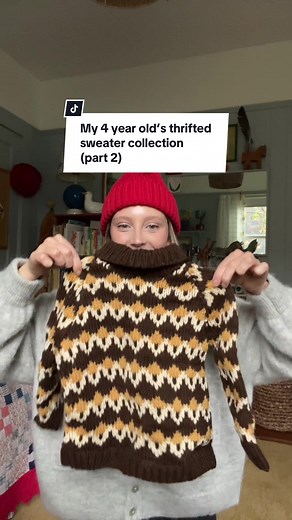 Thrifted Sweater Collection for Kids - Part 2