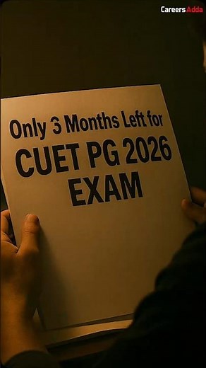 CUET PG 2026: Only 3 Months Left! What You MUST Do Now #cuetpg #cuetpg2026preparation
