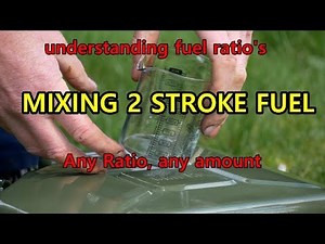 2 STROKE OIL MIX any ratio and any quantity EASY