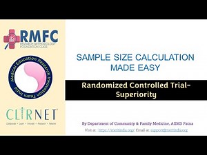 1st Webinar : RCT (Superiority)