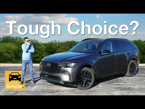 2026 Mazda CX-90 Turbo S Premium Sport Walkaround + Driving Review | Tough Competition...