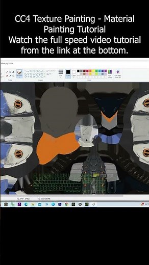 CC4 Texture Painting - Material Painting Tutorial | Character Creator 4 #cc4 #charactercreator4