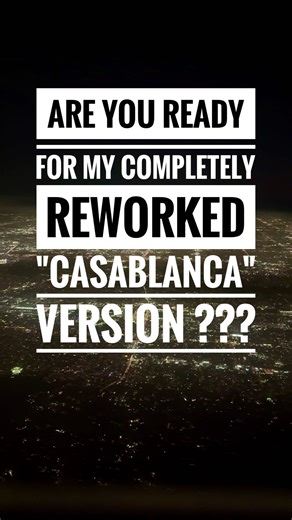 Who's ready for my version of "Casablanca" .. rebuilt from scratch and brand new, no samples. The reception when I played it during my recent South Africa tour was amazing. Should I add it to the Deeper Shades Bandcamp so you could download it from there? Let me know what you think .. | Lars Behrenroth