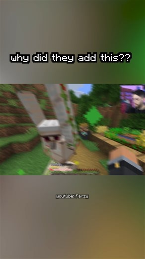 Farzy on Instagram: "why did minecraft even add this?? #fyp #minecraftmemes #minecraft #funny"
