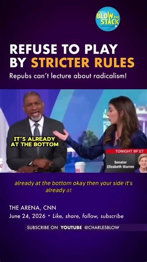 Charles Blow ERUPTS Over Republicans Calling Democrats "Extreme" 😳 #Politics #Trump #Shorts