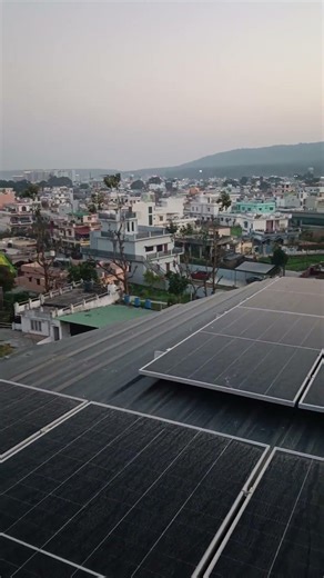 टिन शेड में 20 किलोवॉट का प्लांट इंस्टॉल किया! #electricitybillsave #electrical #solarpowerinverter