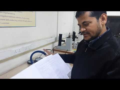 Experiment - 01 - Magnetic field along the axis of current carrying coil – Stewart and Gee