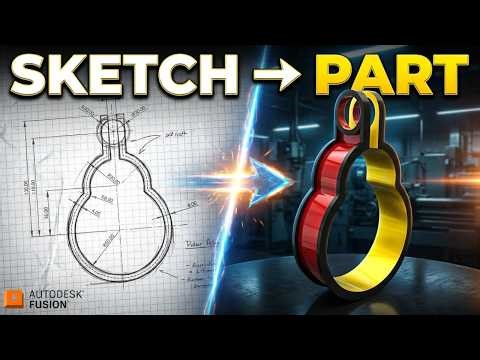 How to use Thin Extrudet in Autodesk Fusion