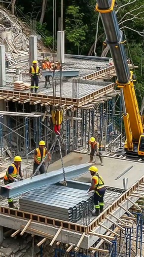 From a hidden jungle cliff to a luxury waterfall mansio🌿🏡💧#Luxury Villa#Dream Home #Transformation