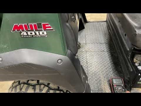 Kawasaki Mule 4010, 2520, 610, 3010, SX, XC, Battery Not Staying Charge, How To Test And Diagnosed
