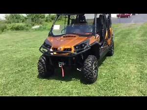 2016 Can Am Commander Max 1000 Limited Walk Around