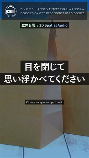 【立体音響/ASMR】耳がゾクゾクしてヤバい！紙袋を頭に被る音【睡眠用・作業用】＠バイノーラル録音3Dサウンド #asmr #環境音